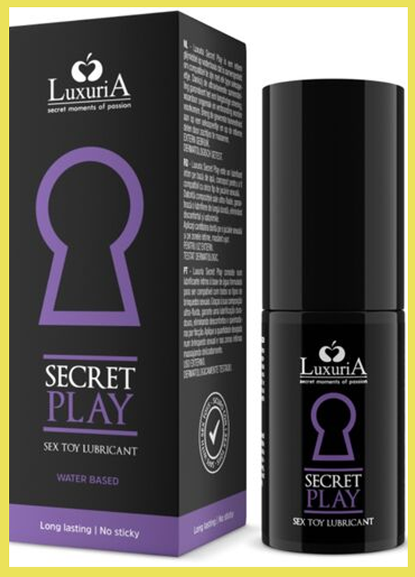 LUXURIA SECRET PLAY SEX TOYS LUBRIFICANTE 30 ML-haremsexshop.com
