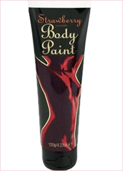 Pittura per il corpo alla fragola Body paint