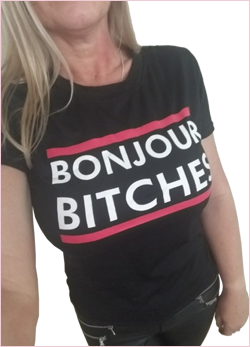 T Shirt Bonjour Bitches