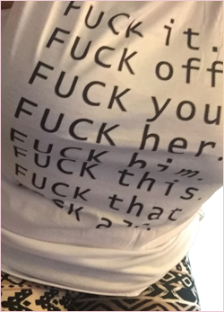 T Shirt Fuck it