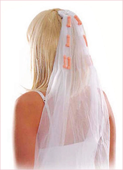 Bachelorette party Pecker Veil