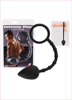 Intense Plug cock & ball ring