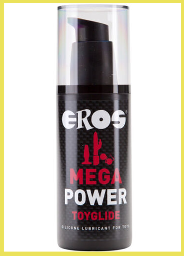 LUBRIFICANTE SILICONE PER GIOCATTOLI EROS MEGA POWER TOYGLIDE 125ML-haremsexshop.com