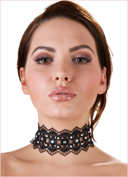 Rhinestone Choker