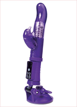 Vibratore Rabbit con ventosa